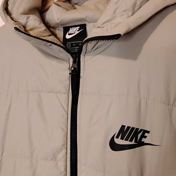 Nike Sportswear Women's Stone Synthetic-Fill Loose Fit Parka Jacket Size S - Picture 3 of 7